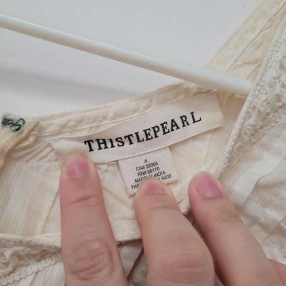 White summer dress - size Small - Picture 2 of 3